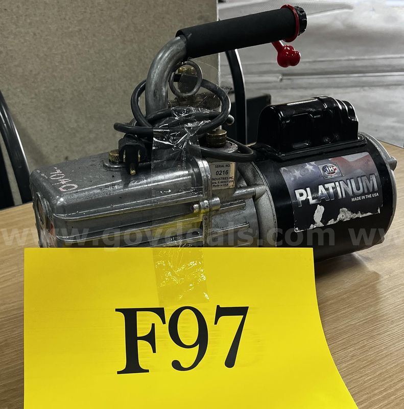 **** Jb Industries (Dv-285n) Platinum Vacuum Pump **** (I)