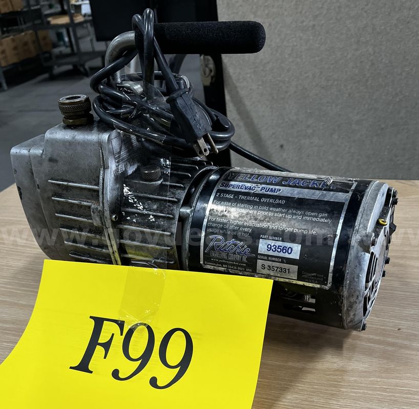 **** Yellow Jacket 93560 Super-Evac Pump **** (I)