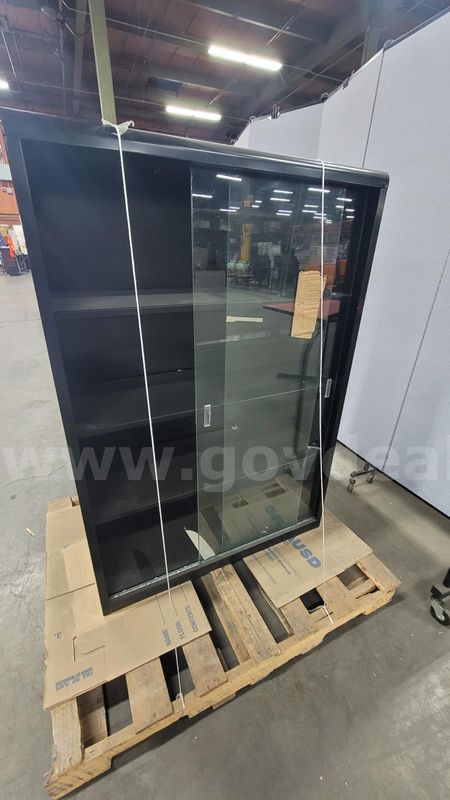**** DISPLAY CASE WITH GLASS 15X36.5X52 **** (I)