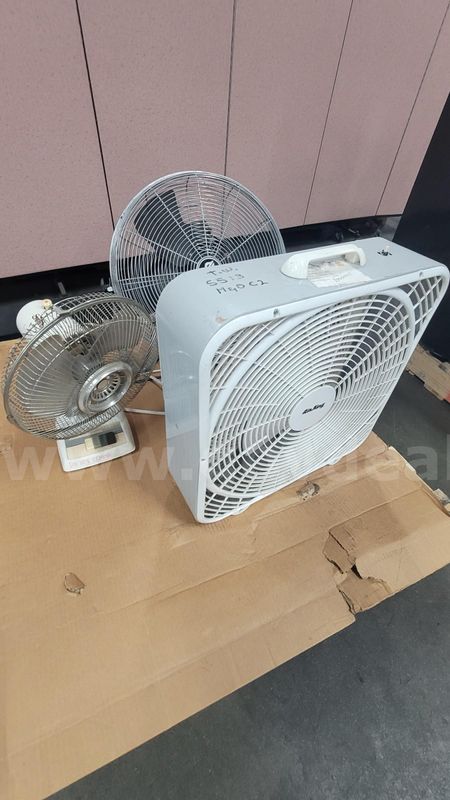 **** Fan Box Fan By Lot Of 5 Fan **** (I)