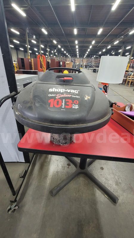 **** 10 GALLONS SHOPVAC WET DRY VACCUM TOP ONLY **** (I)
