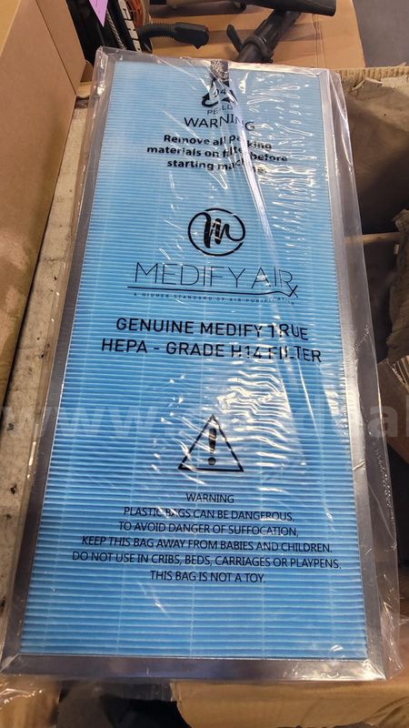 **** MEDIFY AIR AIR PURIFIER FILTER BY LOT 13 UNITS **** (I)