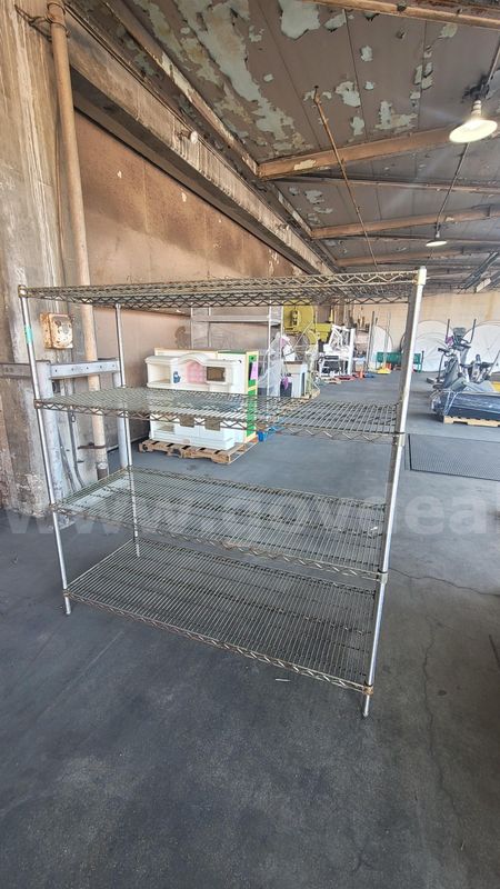 **** 4 TIERS WIRE SHELVING UNIT **** (I)