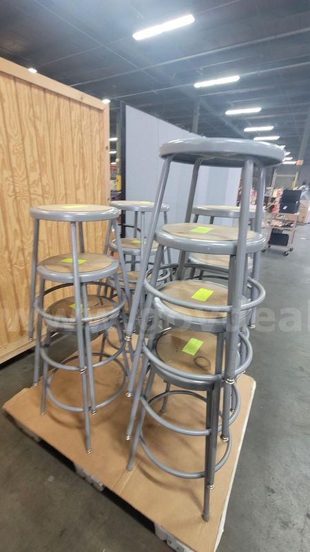 **** STOOLS WITH ROUND SEAT BY LOT OF 13 **** (I) (1 of 12)