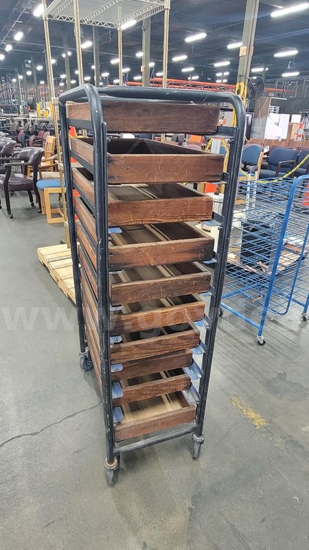 **** MOBILE MULTI TIER STORAGE CART **** (I)