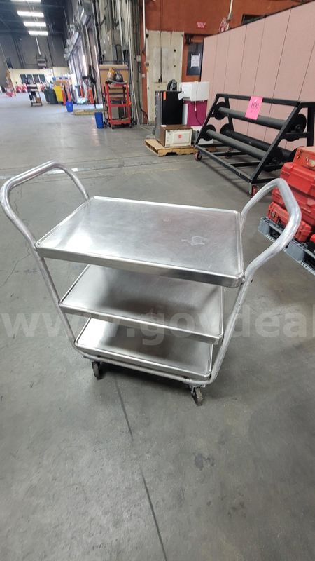 ****COMMERCIAL 3 TIER UTILITY CART **** (I)