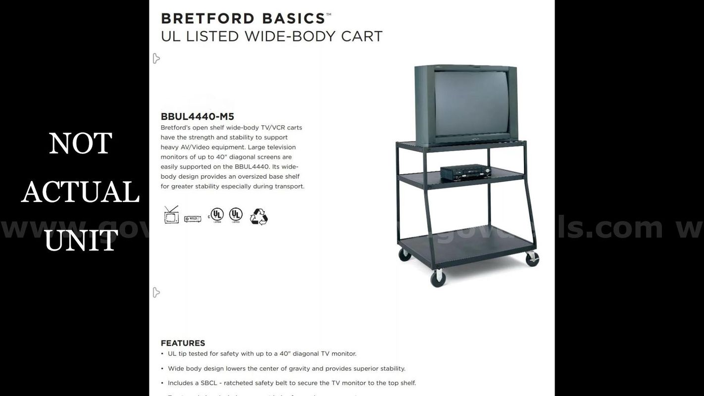 **** BRETFORD WIDE BODY CART **** (I)