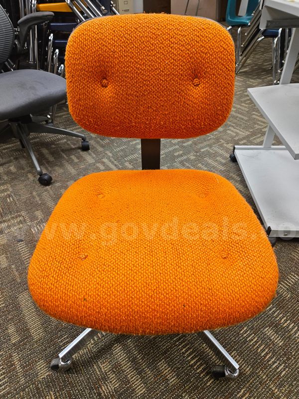 Chair - vibrant orange fabric Office Chair