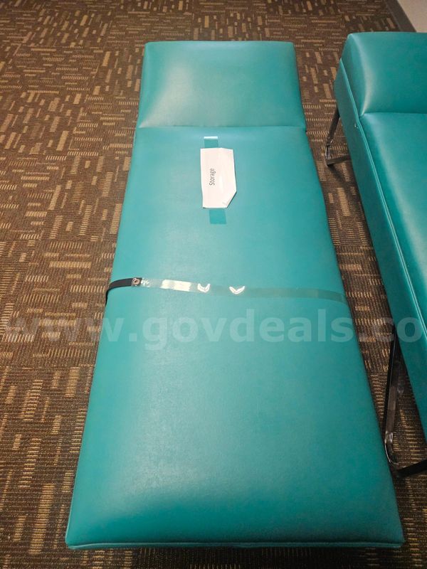 Recovery Couch - Teal color (Sold Separately) Lot 2