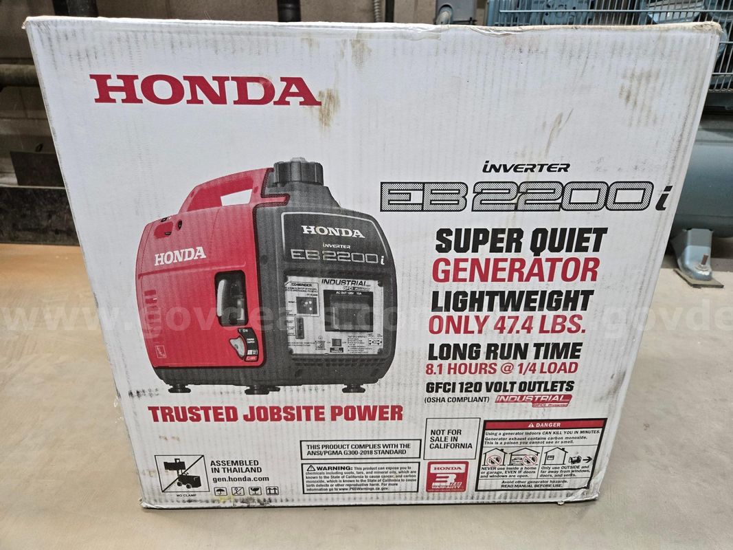 HONDA EB2200 GENERATOR