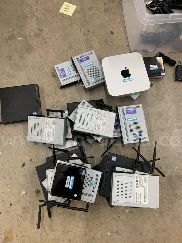 Assorted Computer Parts and Switches