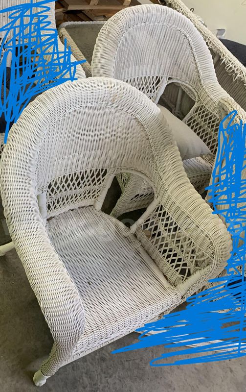 Wicker Furniture Patio Set 2