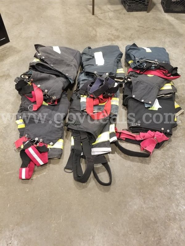 Fire Dept. Bunker Pants - 9 pairs
