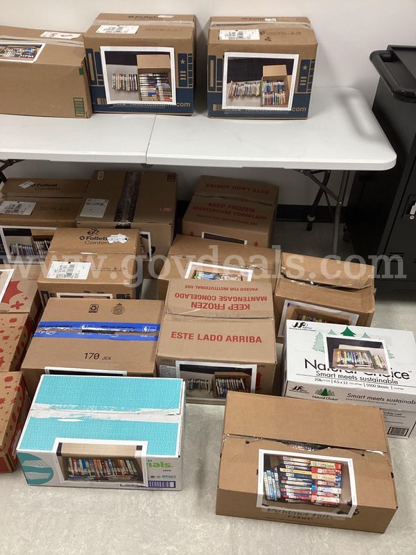 22 Boxes Middle School Library Books