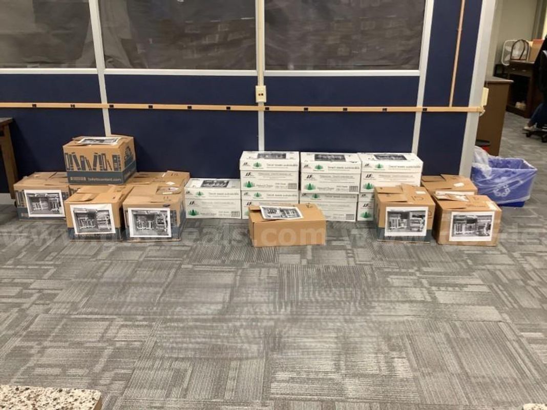 17 Boxes Middle School Library Books