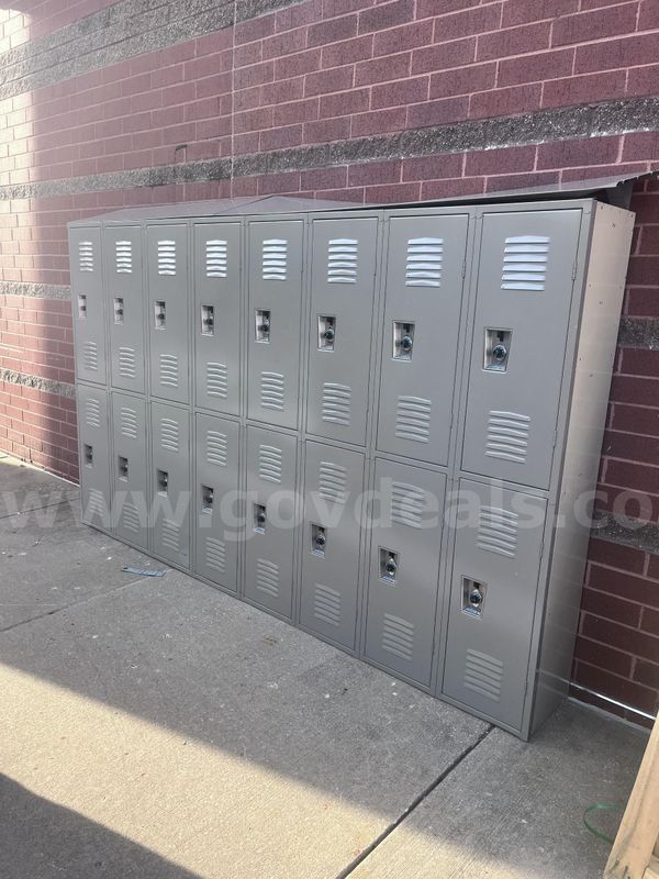 Lockers, Table, Refrigerator