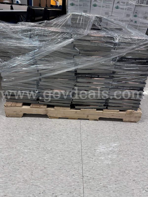 Pallets of Middle School Textbooks