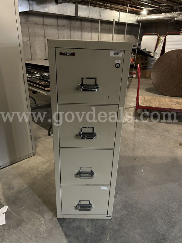 Fireproof Filing Cabinet, Wooden Wall/Divider