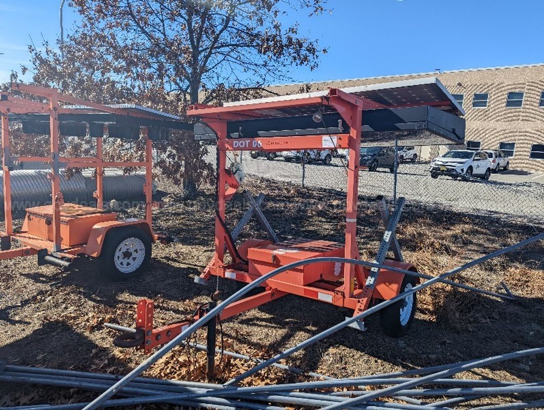 Trailer with Traffic Sign