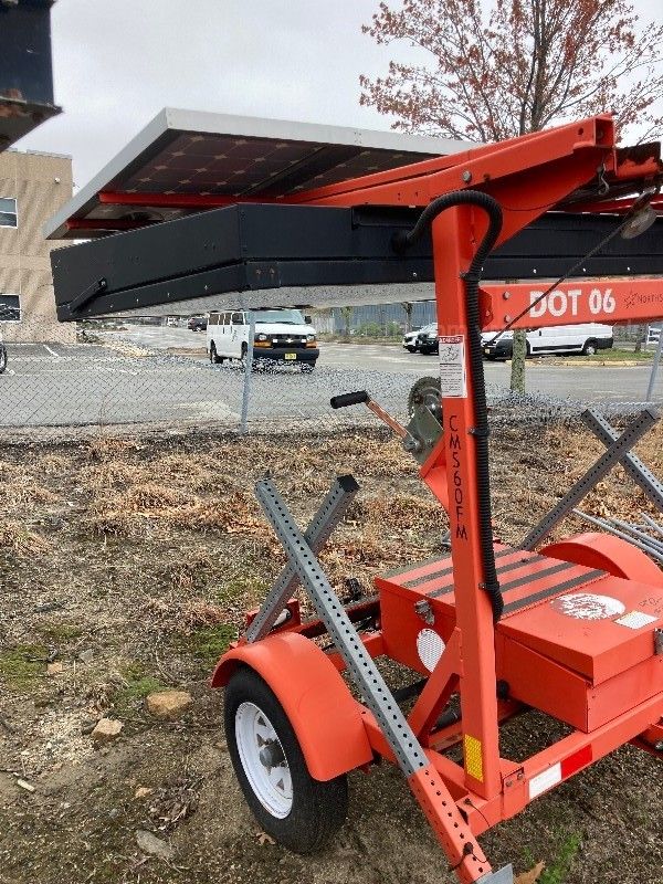 Trailer with Traffic Sign