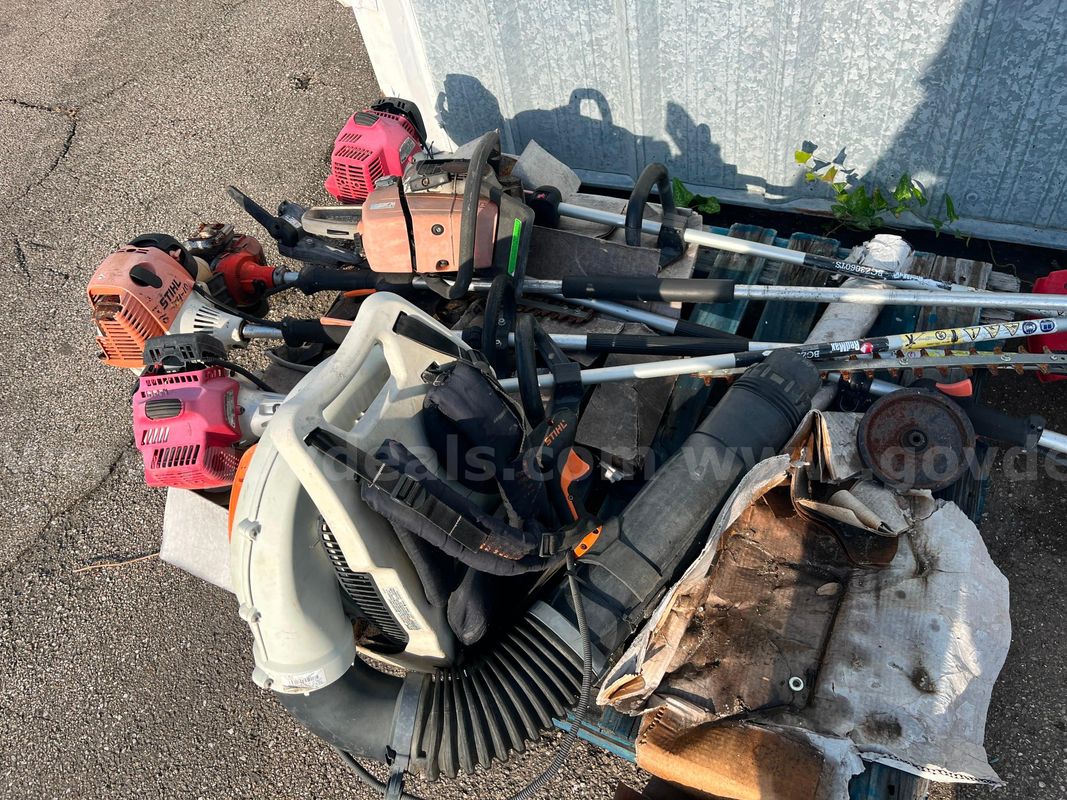 Assorted Landscaping Equipment