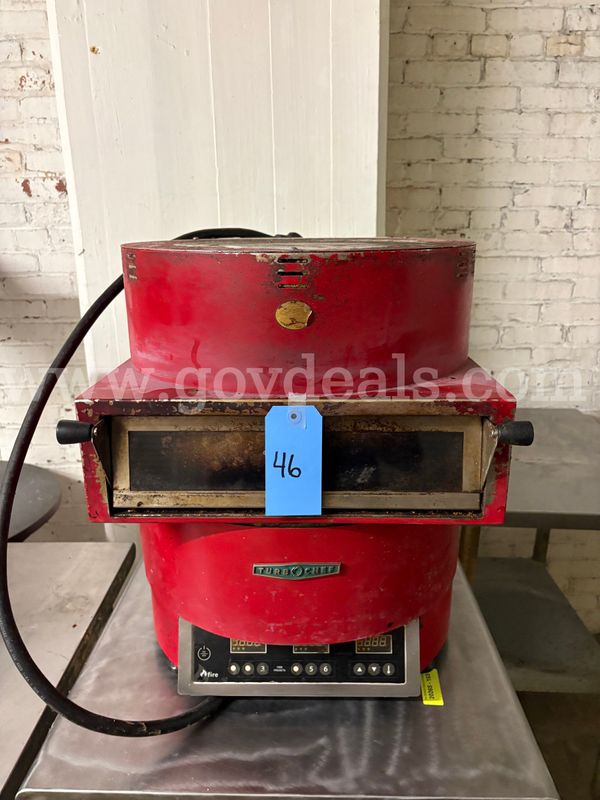 Turbo Chef Red Pizza Oven