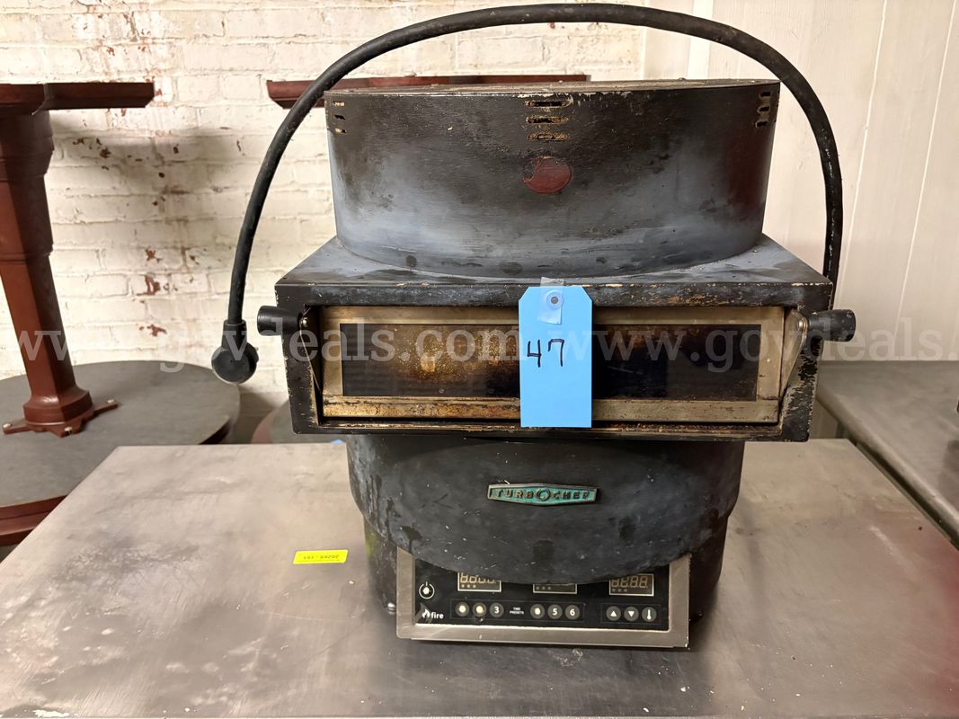 Turbo Chef Black Pizza Oven