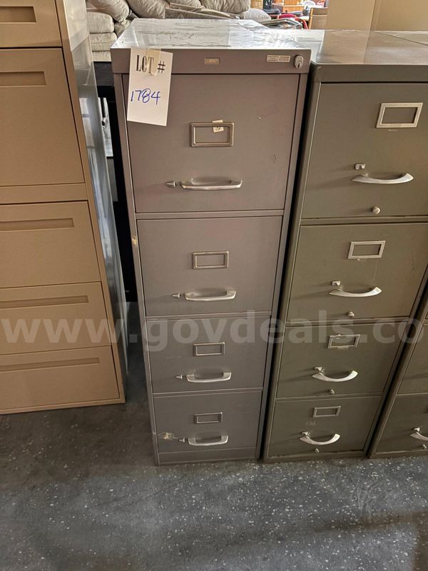 4 Drawer File Cabinet
