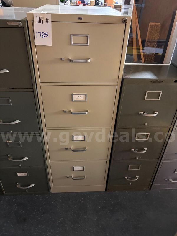 4 Drawer File Cabinet