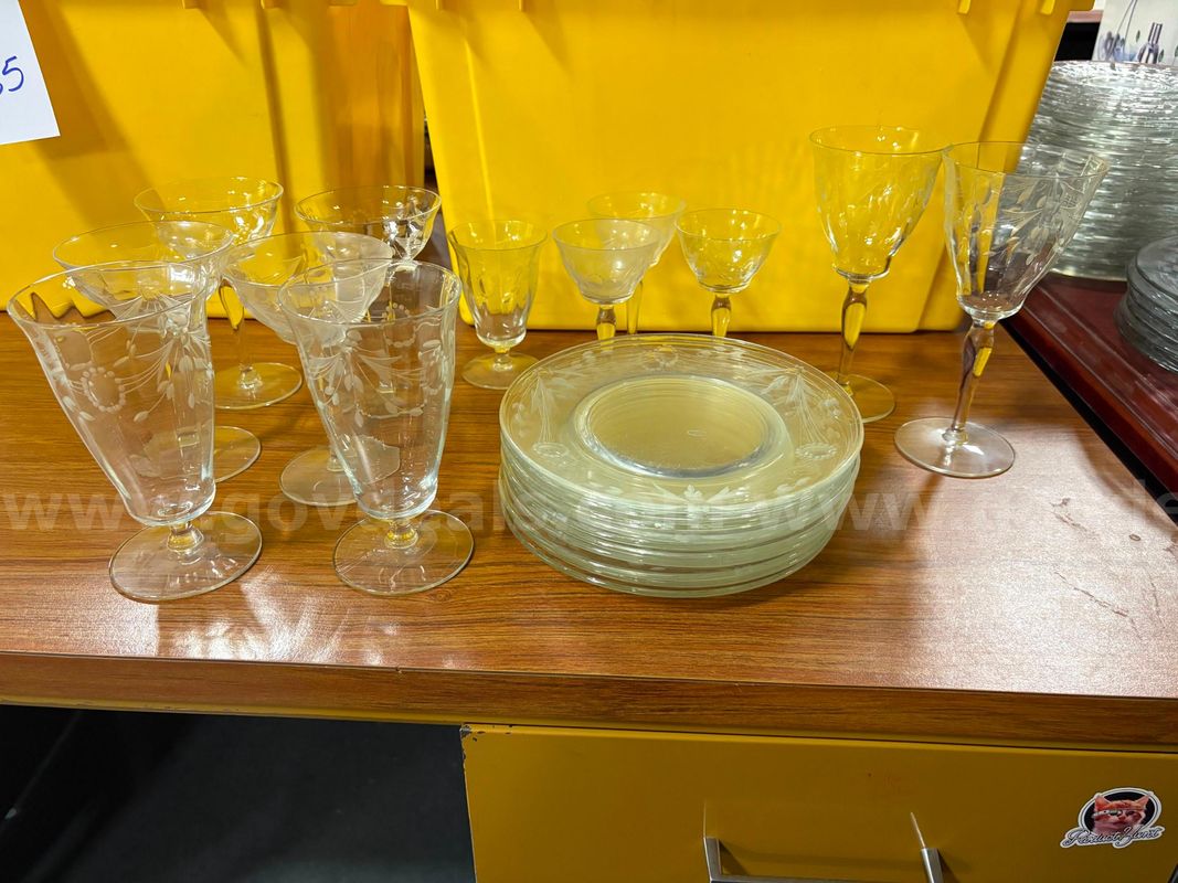 Glass Plates and Glasses