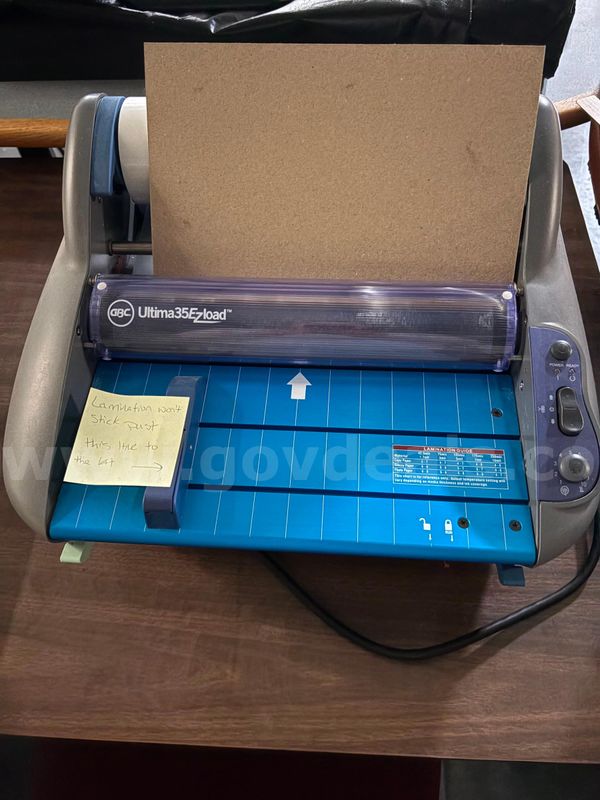 GBC Laminator