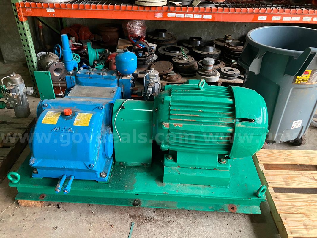 PC45 - high pressure horizontal triplex piston pump from Abel Pump Technology
