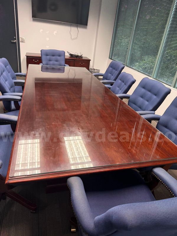 Large conference room table
