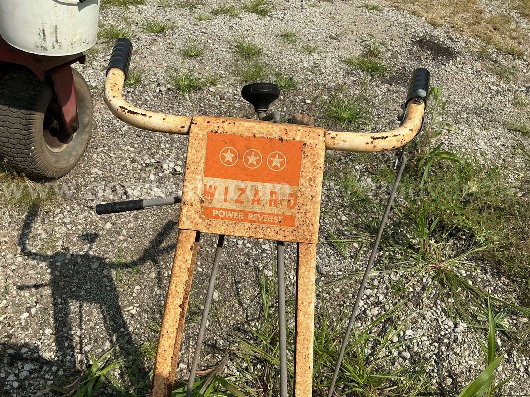 Vintage Walk Behind Garden Tiller / Rototiller