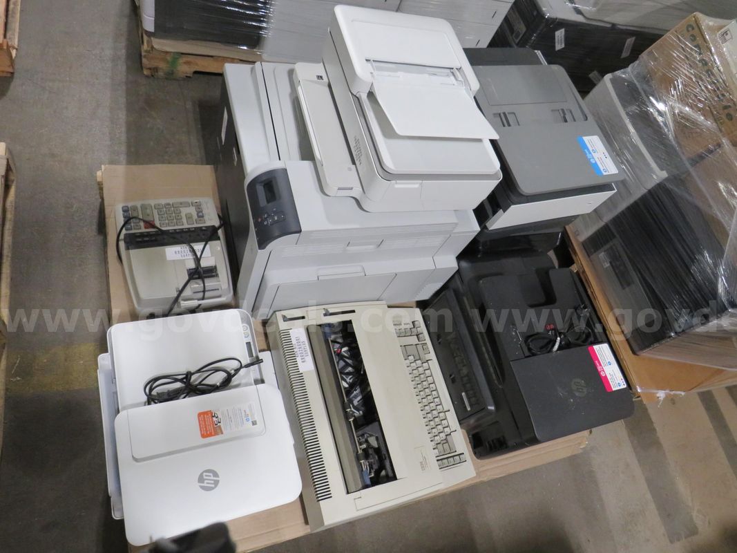 Pallet of Assorted Printers