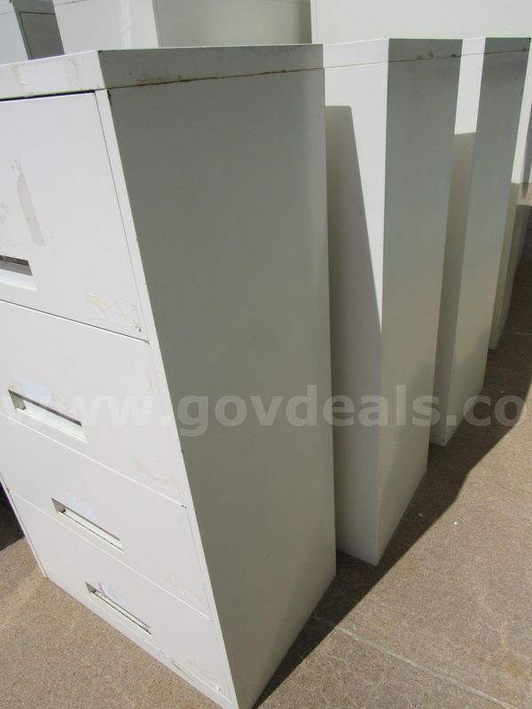 (3) 4-Drawer File Cabinets