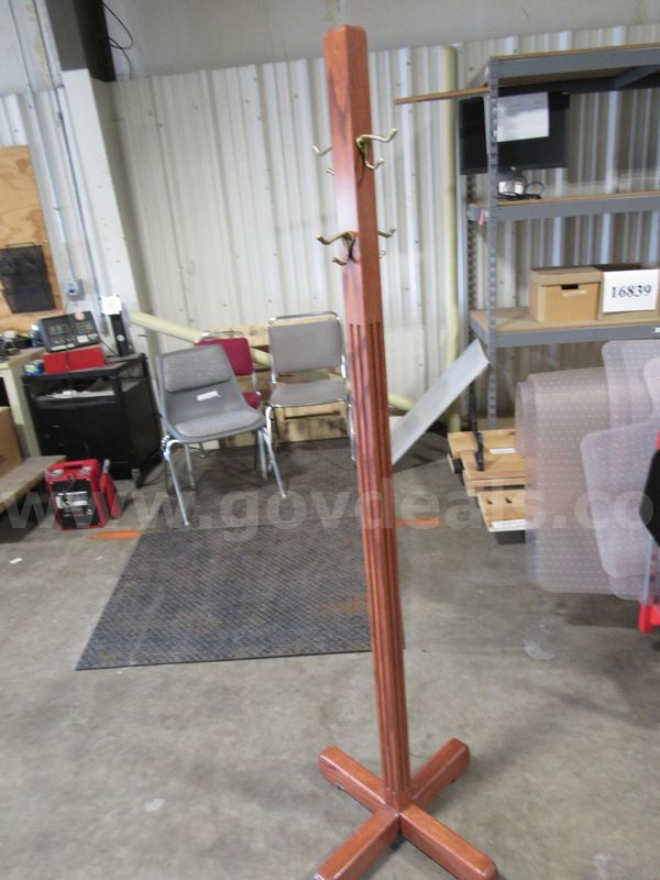 Wood Coat Rack