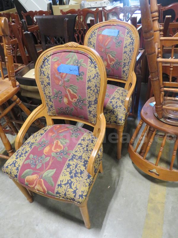 Pear Pattern Chairs