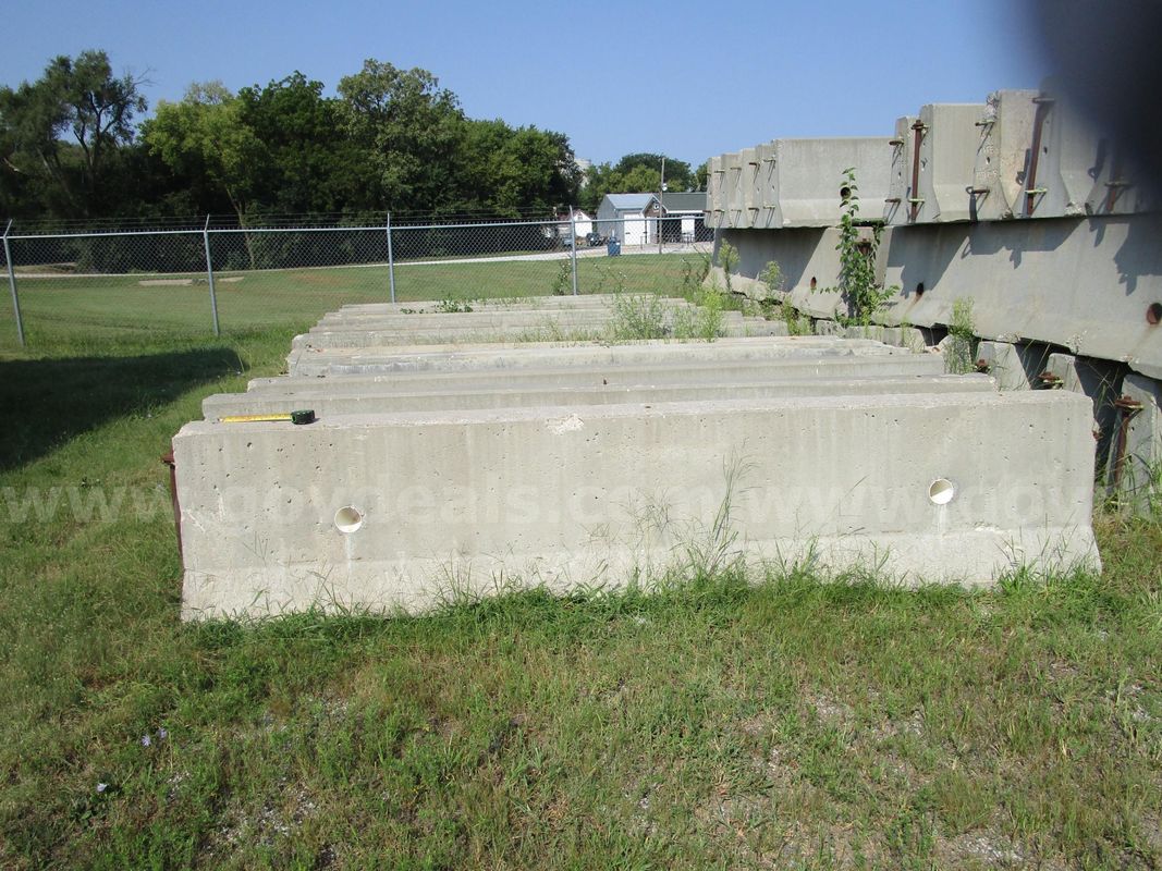 3 Concrete Barriers