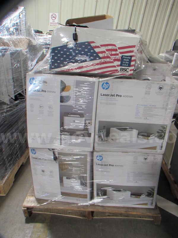 Pallet of Computer Accessories