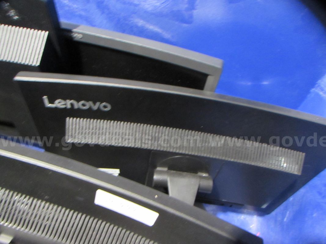 Several Lenovo Monitors