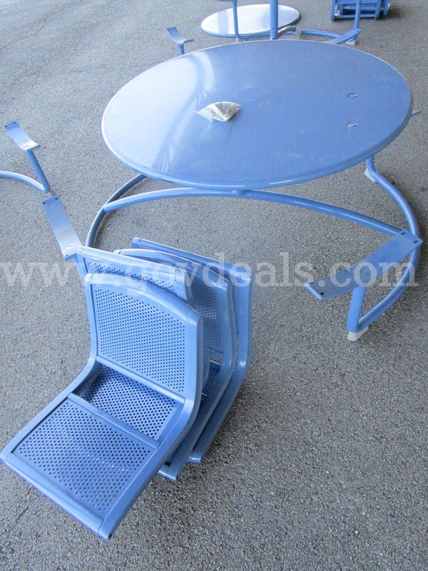 Blue Picnic Table (I)