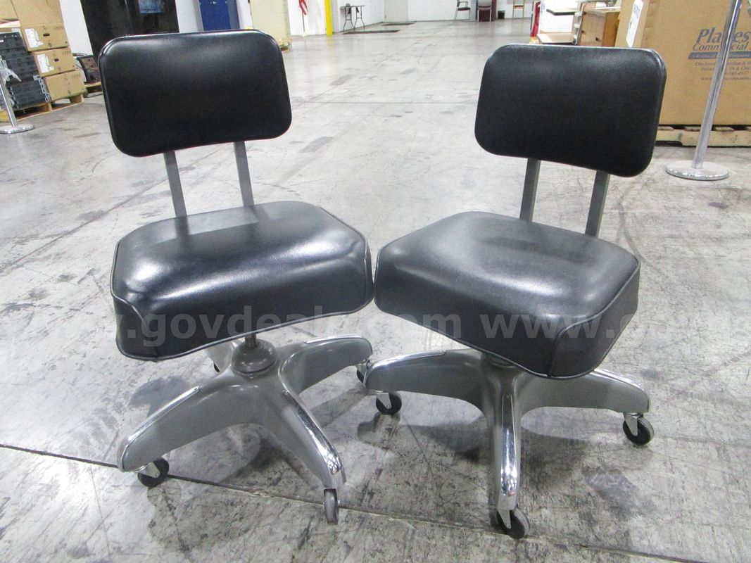 2 Office Chairs on Wheels (E)