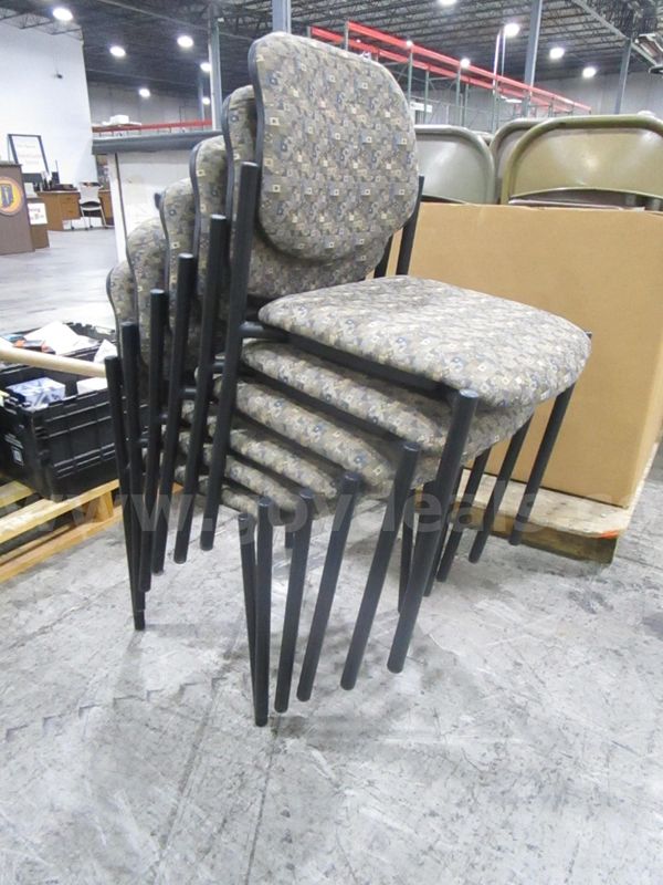 6 Stackable Chairs (G)