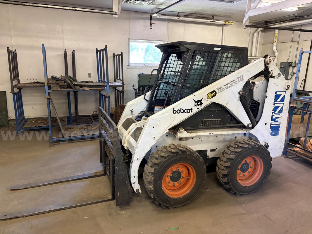 1996 Bobcat 773 skid steer loader, #509640274 (DNR Jasper Pulaski Tree Nursery)