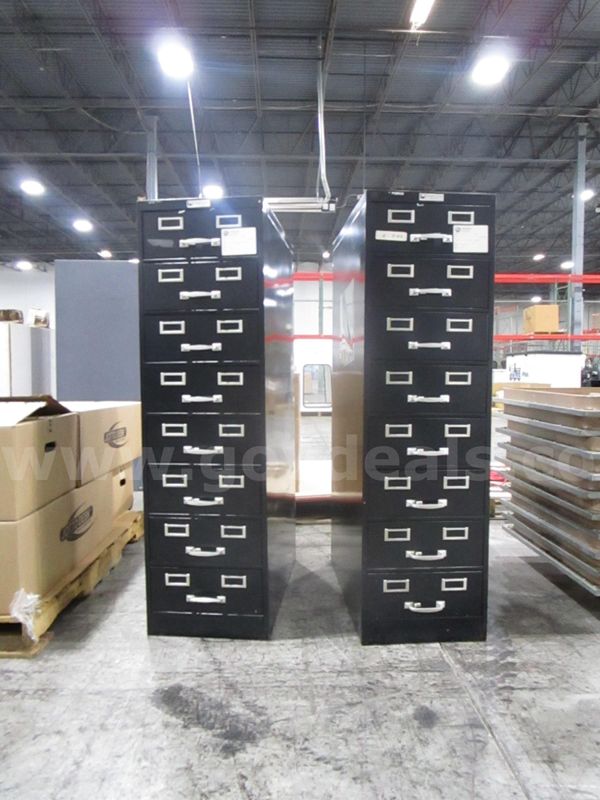 2 Card File Cabinets (E)