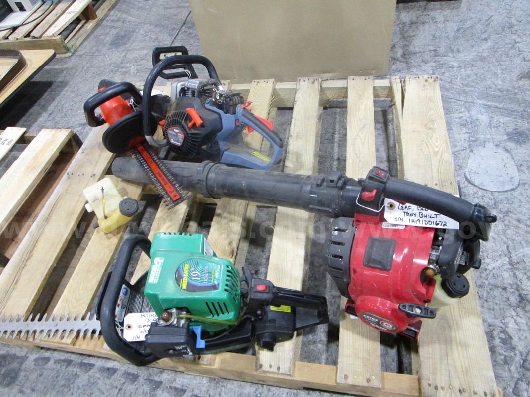 Chainsaw, Blower, & Hedgers (H)