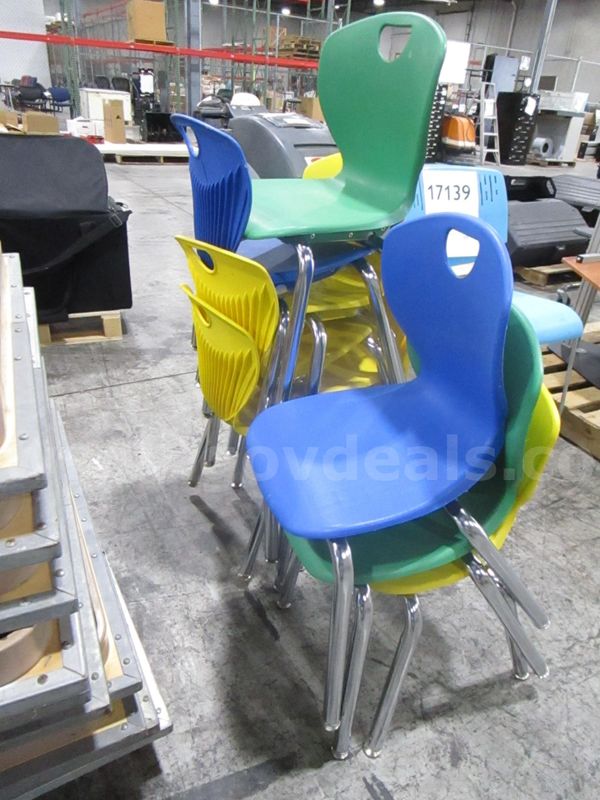 10 Child-Sized Chairs (E)