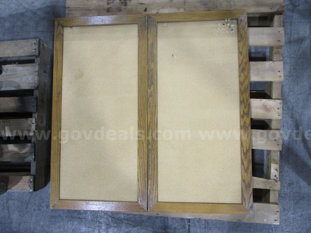 Dry Erase/Pin Board Cabinet (L)