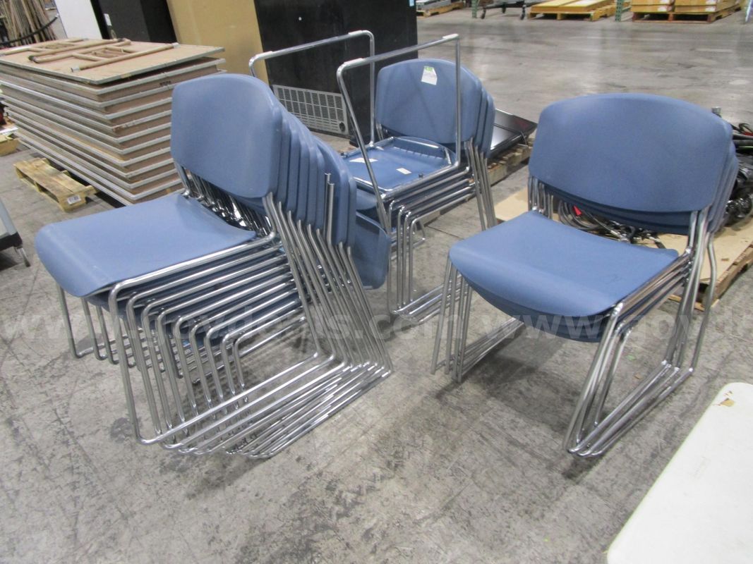 17 Stackable Chairs (H)